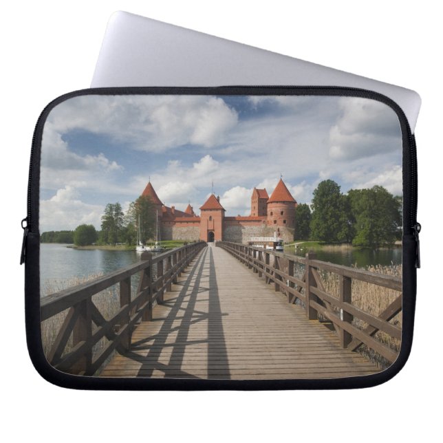 Capa Para Notebook Lituânia, Trakai, Parque Histórico Nacional de Tra (Frente)