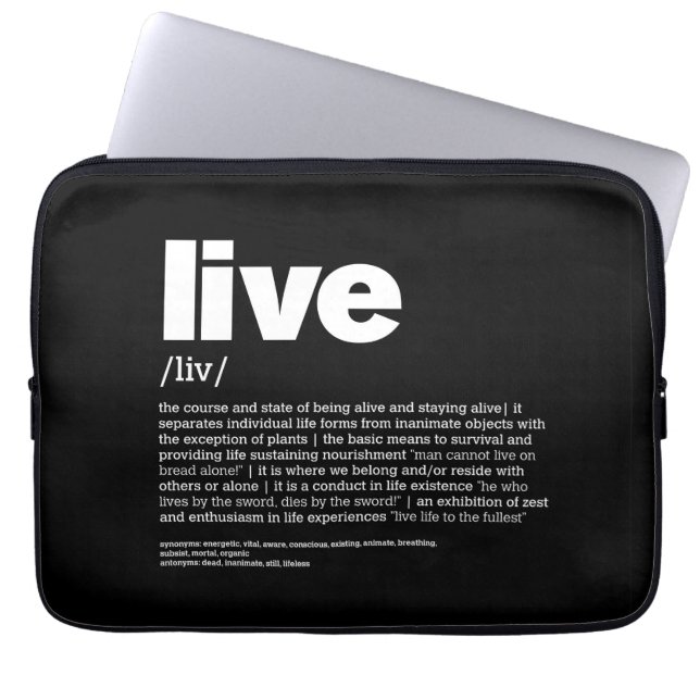 Capa Para Notebook Live (Frente)