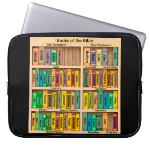 Capa Para Notebook Livros da Bíblia