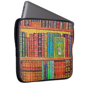 Capa Para Notebook Livros de biblioteca