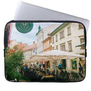 Capa Para Notebook Ljubljana Cityscape