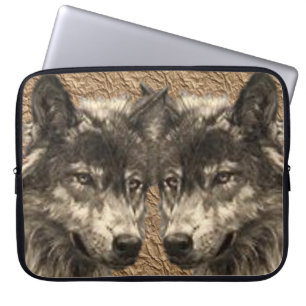 Capa Para Notebook Lobo da bolsa de laptop