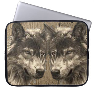 Capa Para Notebook Lobo da bolsa de laptop