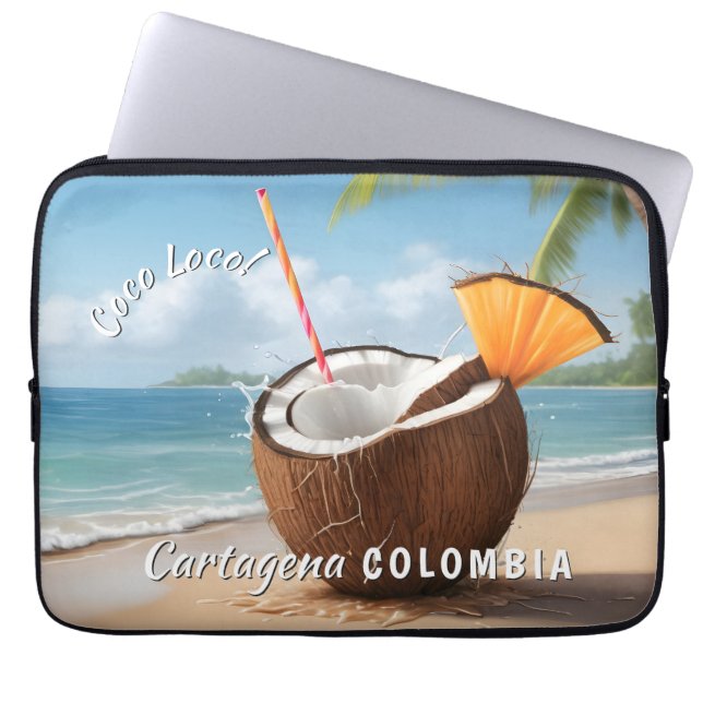 Capa Para Notebook Localização Personalizada Coco Loco (Frente)