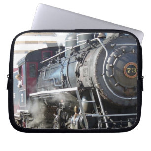 Capa Para Notebook Locomotiva Vintage Steam