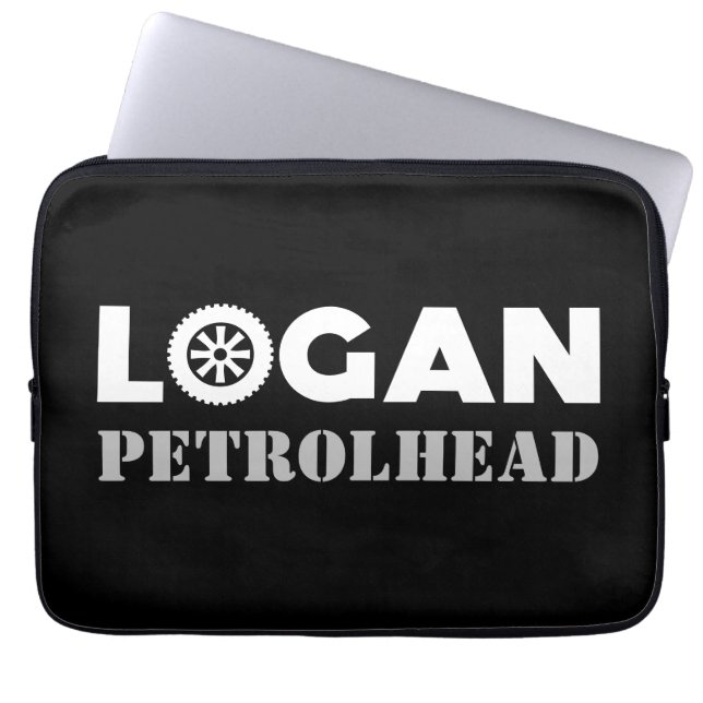 Capa Para Notebook Logan Petrolhead (Frente)