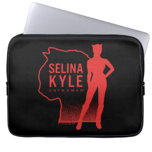 Capa Para Notebook Logotipo de Contorno de Selina Kyle CatWomen