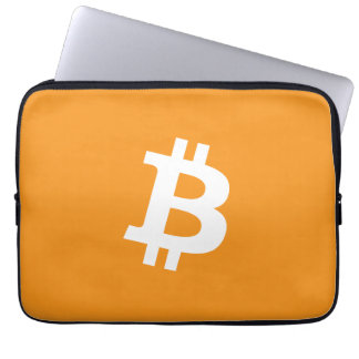 Capa Para Notebook Logotipo de Cryptocurrency Bitmoeda