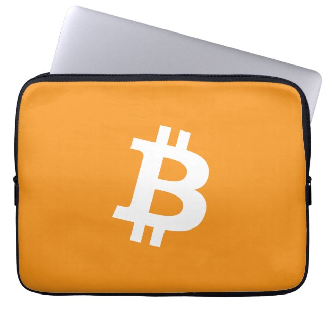 Capa Para Notebook Logotipo de Cryptocurrency Bitmoeda (Frente)
