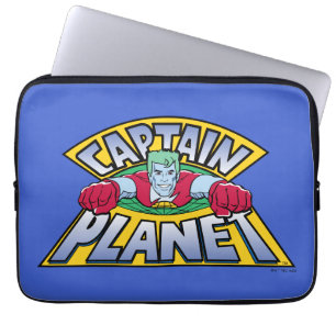 Capa Para Notebook Logotipo do Capitão Planeta