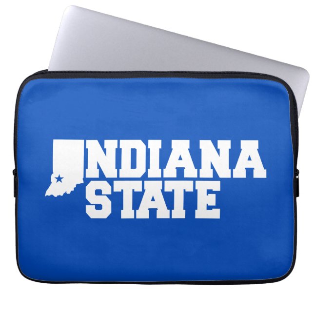Capa Para Notebook Logotipo do Estado de Indiana (Frente)