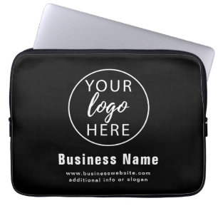 Capa Para Notebook Logotipo Empresarial Personalizado Minimalista