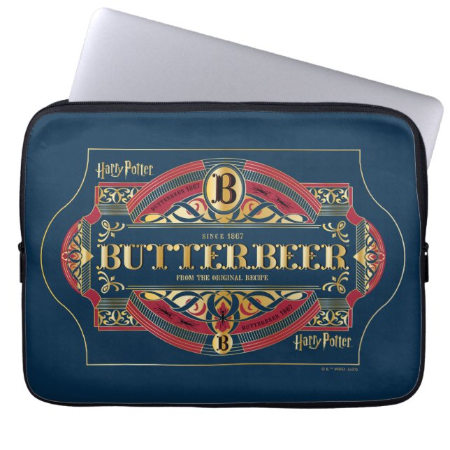 Capa Para Notebook Logotipo Horizontal BUTTERBEER™ (Frente)