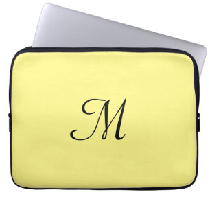 Capa Para Notebook logotipo monograma minimalista simples elegante pe