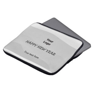 Capa Para Notebook Logotipo personalizado simples e elegante aqui na 