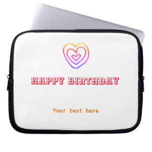 Capa Para Notebook Logotipo personalizado simples minimalista e elega