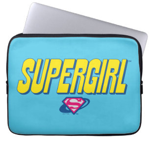 Capa Para Notebook Logotipo Pop da Supergirl