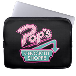 Capa Para Notebook Logotipo rosa da barra de pop