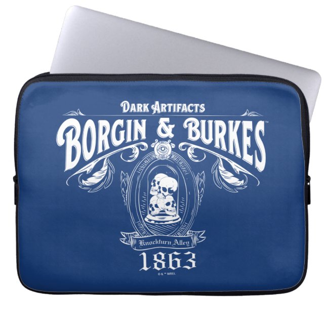 Capa Para Notebook Loja de Artefatos BORGIN & BURKES™ Gráfico (Frente)