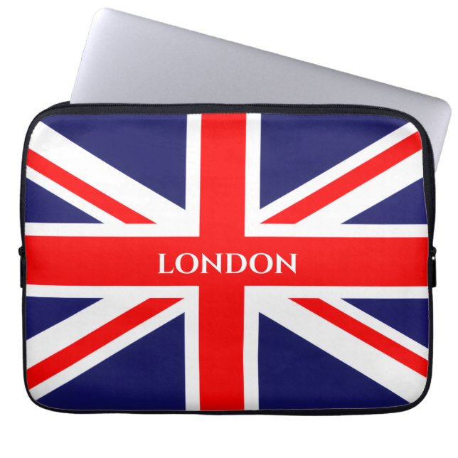 Capa Para Notebook London British Flag (Frente)