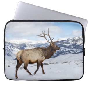 Capa Para Notebook Lone Bull Elk Parque Nacional Yellowstone