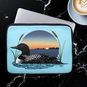 Capa Para Notebook Loon Sunset Blue