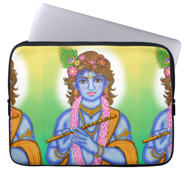 Capa Para Notebook Lord Krishna Laptop Case (Frente)