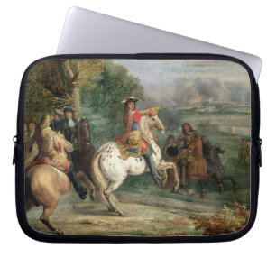 Capa Para Notebook Louis XIV (1638-1715) que vigiam o cerco de um Ci