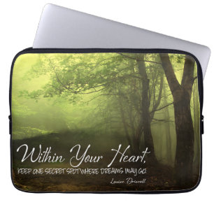 Capa Para Notebook Louise Driscoll Inspirational Cote "Dentro"