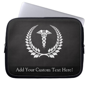 Capa Para Notebook Louro médico do Caduceus