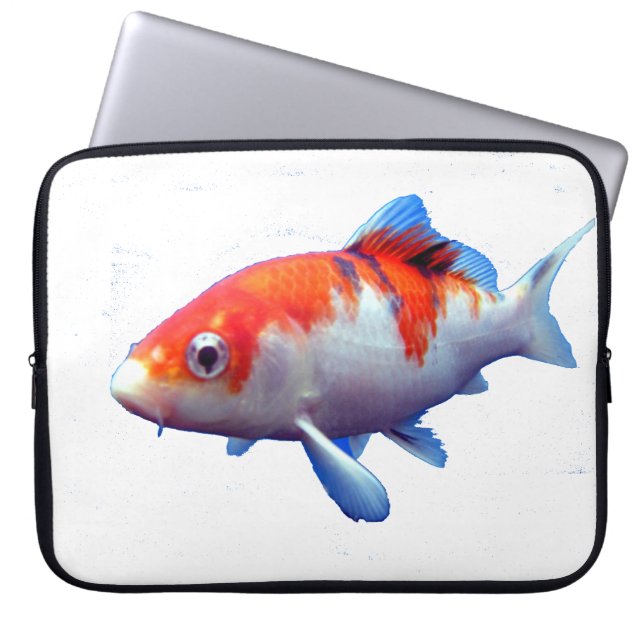 Capa Para Notebook Love Goldfish Eletrônicos Bag (Frente)