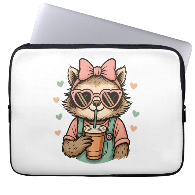 Capa Para Notebook Lover Café Rapariga (Frente)