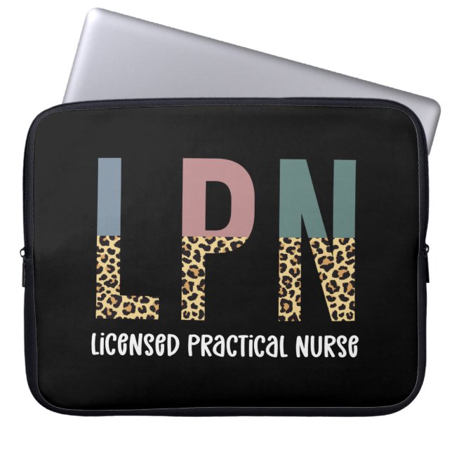 Capa Para Notebook LPN Licensed Practical Nurse LPN Graduation Gift (Frente)