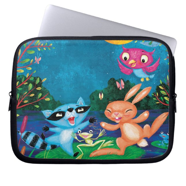 Capa Para Notebook Lua do outono (Frente)