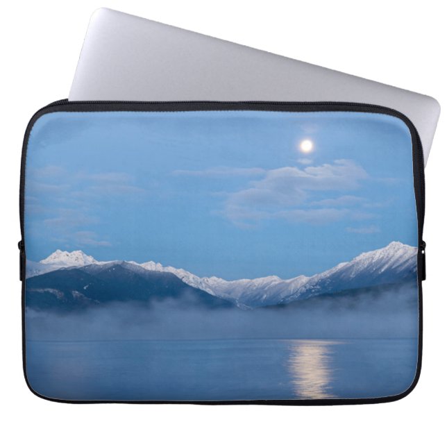 Capa Para Notebook Lua se pondo | Seabeck, Washington (Frente)