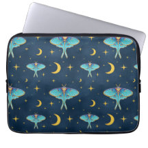 Luna Moth Celestial Moons & Stars Marinho