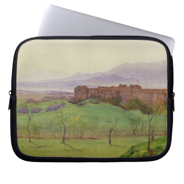 Capa Para Notebook Lunghezza, incompletamente entre Roma e Tivoli (Frente)