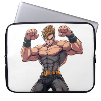 Capa Para Notebook lutador de anime