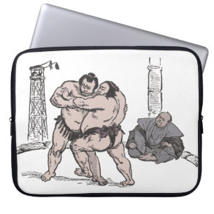 Capa Para Notebook Lutadores do Sumo