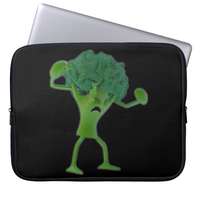 Capa Para Notebook Lutar contra Broccoli Berroocccooolllliii! Laptop (Frente)