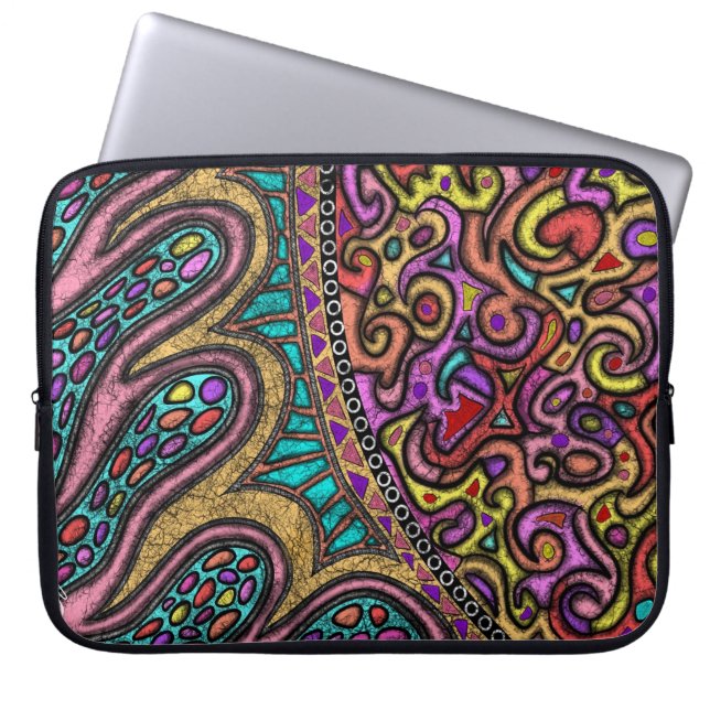 Capa Para Notebook Luva da "calor do neopreno invasão " (Frente)