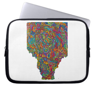 Capa Para Notebook Luva Trippy do computador