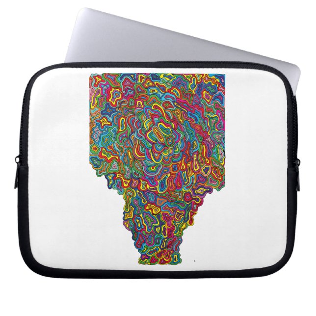 Capa Para Notebook Luva Trippy do computador (Frente)