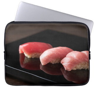 Capa Para Notebook Luxury Tuna Nigiri – Japanese Sushi Art Sleeve by 