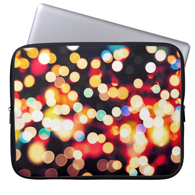 Capa Para Notebook Luz abstrato: plano de fundo de textura simples (Frente)