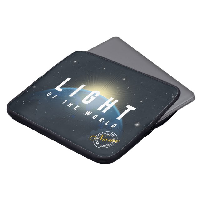 Capa Para Notebook Luz do Mundo | 15" (Frente Topo)
