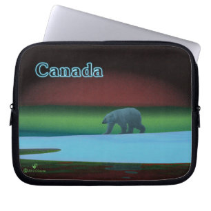 Capa Para Notebook Luz Polar Urso