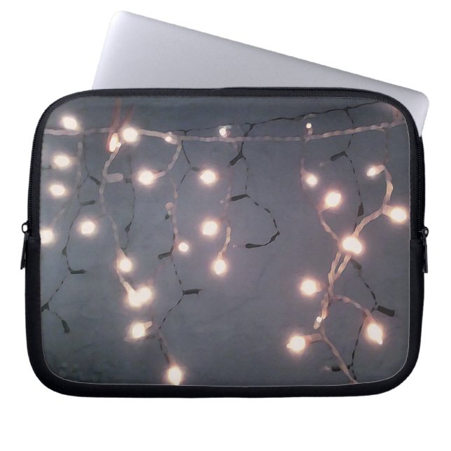Capa Para Notebook Luzes brancas (Frente)