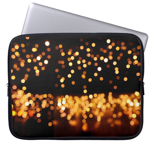 Capa Para Notebook Luzes de abstrato brilho (Frente)