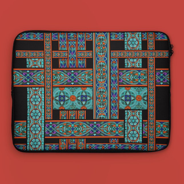 Capa Para Notebook Luzes do norte Bolsa de laptop de vidro (Criador carregado)